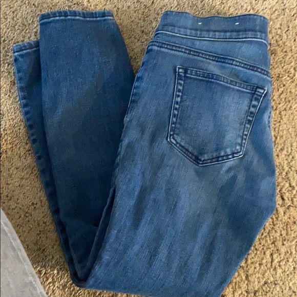 Loft modern skinny ankle jeans - Picture 7 of 16